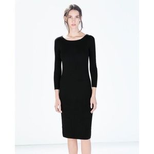 Zara Bodycon Midi Dress
